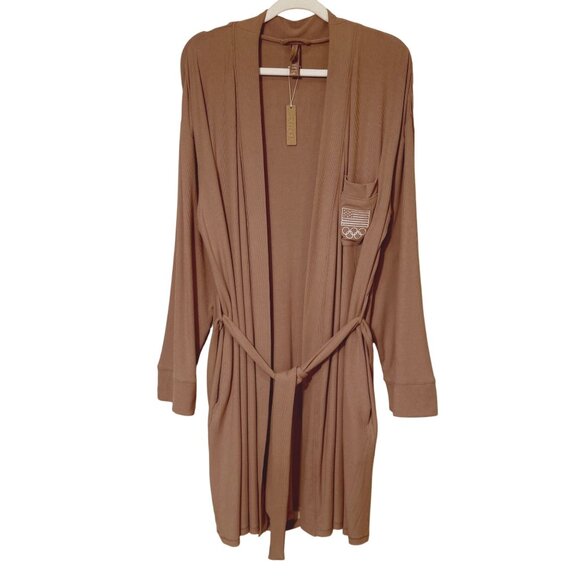 SKIMS Soft Lounge Robe Team USA Sienna XL - Picture 13 of 14